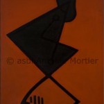 A l'homme, Antoine Mortier, 1947-1948, huile sur toile, 162x114