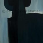 Affirmation, Antoine Mortier,1962, huile sur toile, 162x114