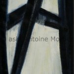 La croisée, Antoine Mortier, 1954, huile sur toile, 130x89