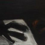 Le voleur, Antoine Mortier, 1974, huile sur toile, 130x194