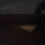 Solitude III, Antoine Mortier, 1977, huile sur toile, 97x162